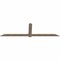 Ekena Millwork Eugene Smooth Timber Gable Bracket, Douglas Fir, 108"W x 31 1/2"H x 1 1/2"D x 5 1/2"F, 7/12 Pitch GBW108X31X0206EUG00SDF - alternate 5